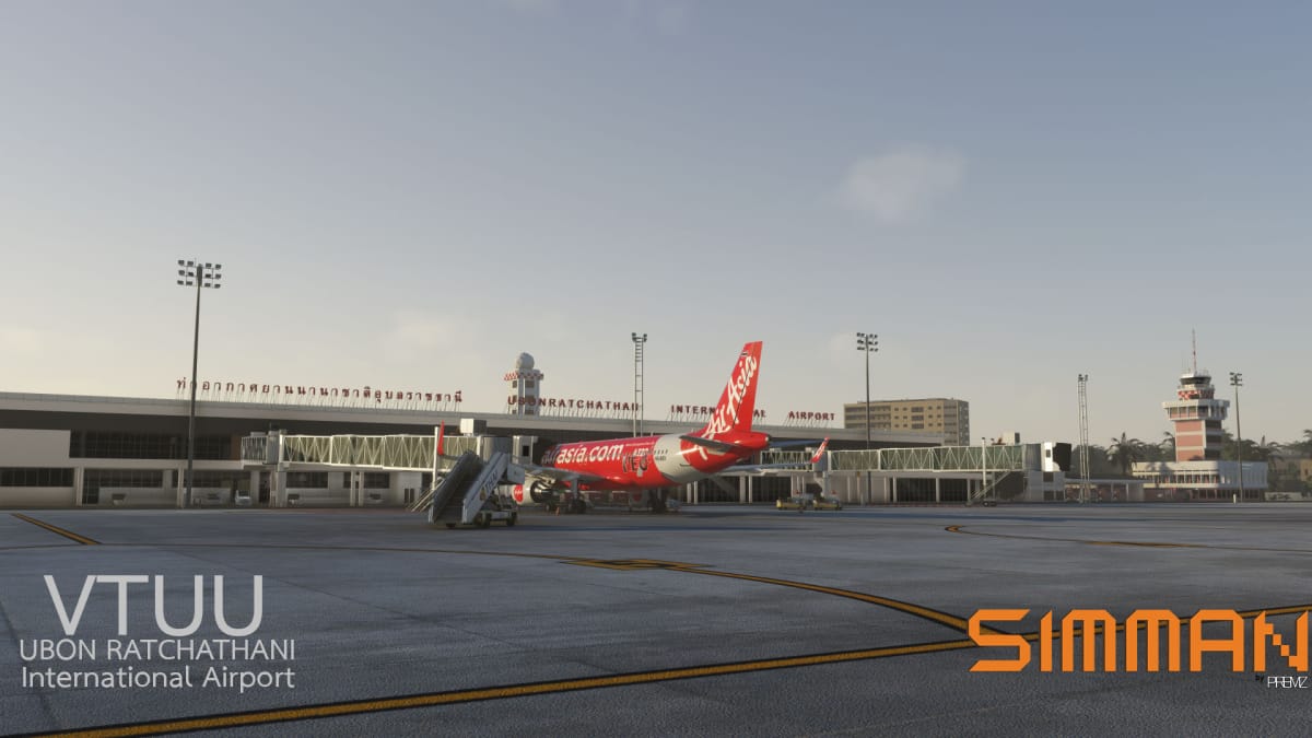 Microsoft Flight Simulator Ubon Ratchathani Airport