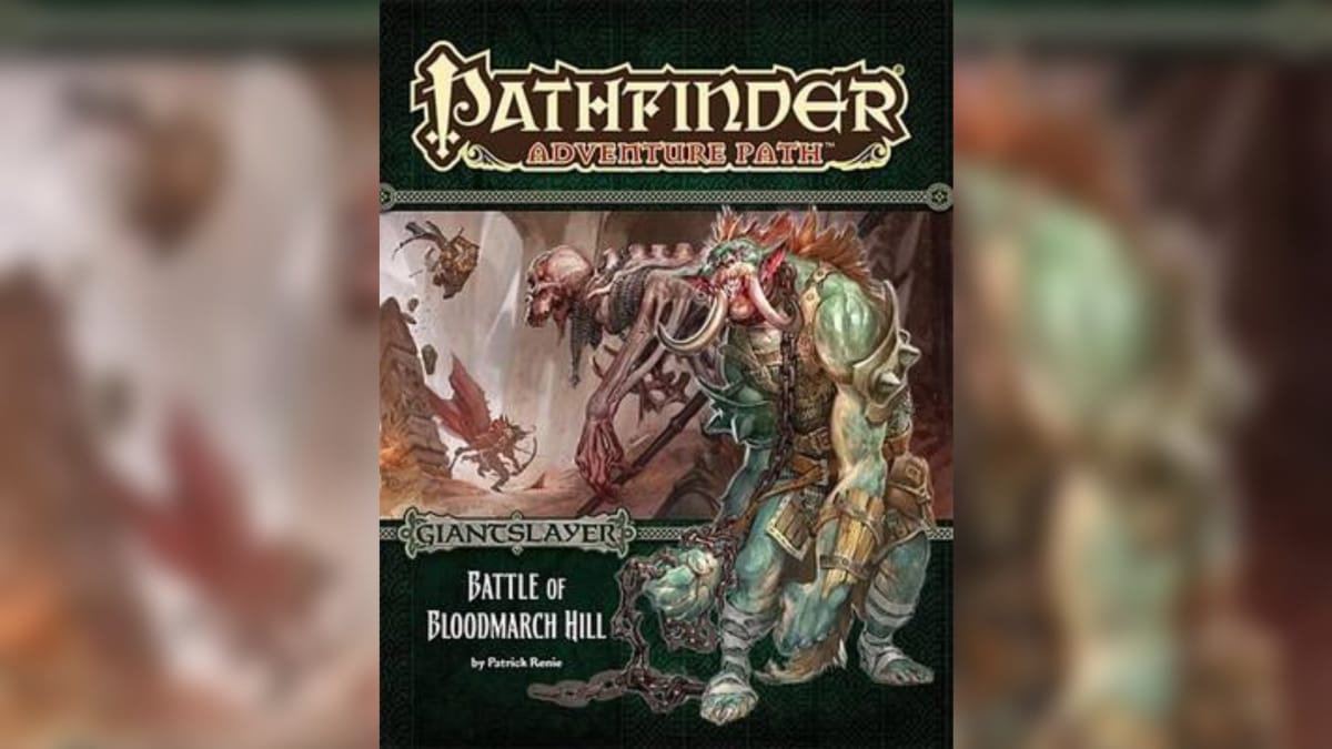 Pathfinder Giantslayer Adventure Path Key Art