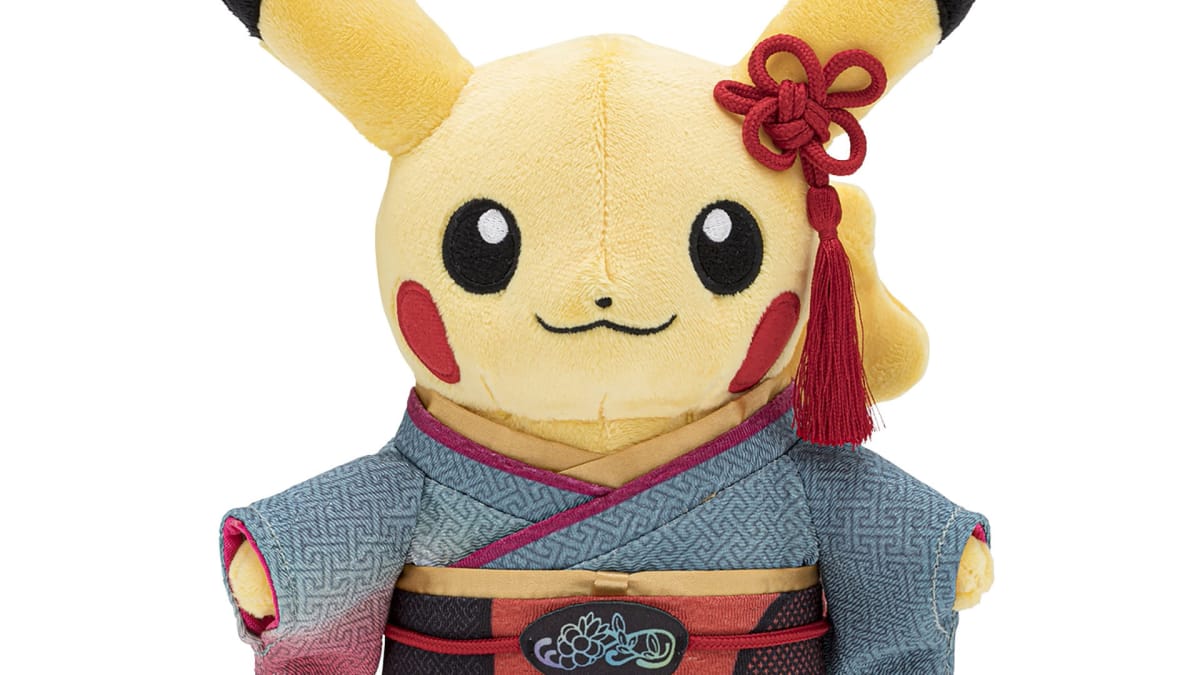 Pokemon Pikachu Kimono Plushie