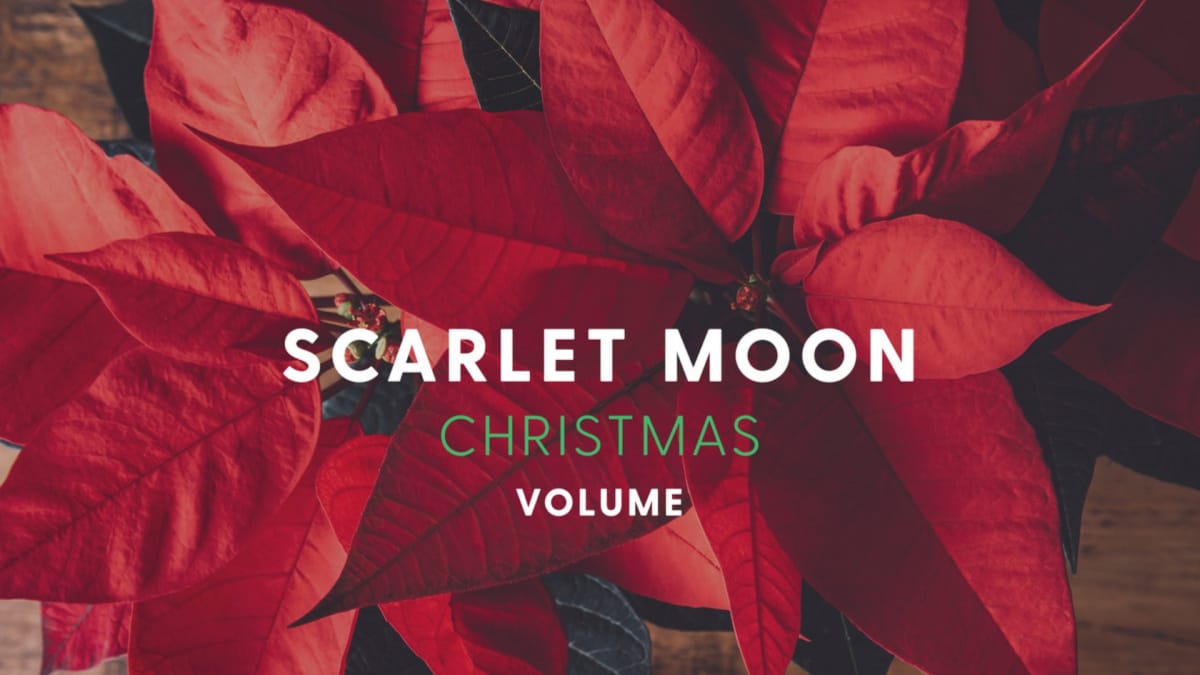 Scarlet Moon Christmas EP Cover