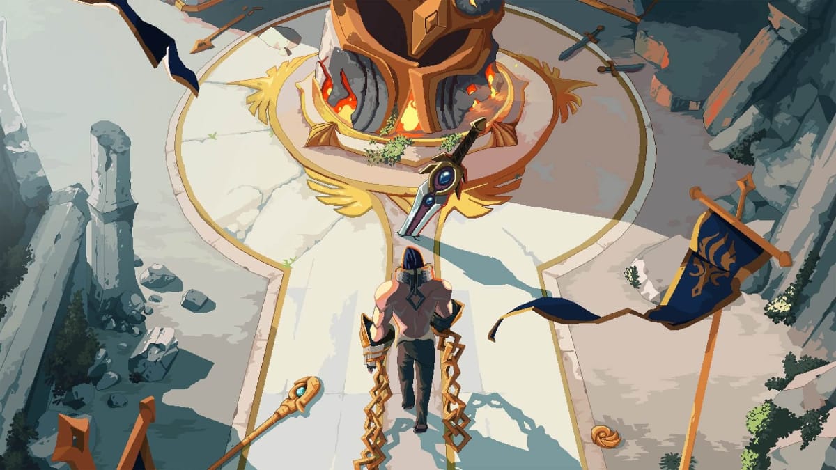 Screenshot of the game The Mageseeker: A League of Legends Story