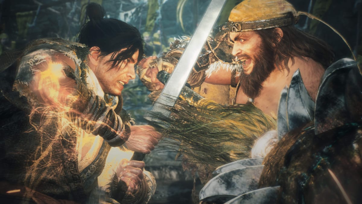 A swordsman battling a Yellow Turban rebel in Wo Long: Fallen Dynasty