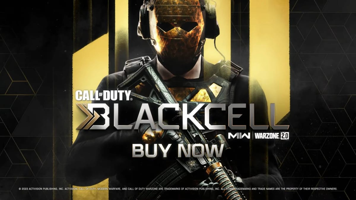 Call of Duty MW2 BlackCell Art