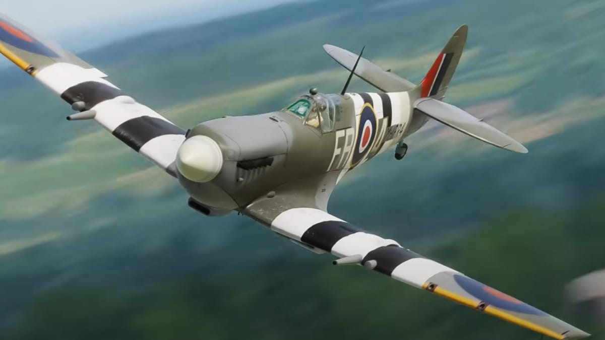 DCS World Spitfire over Normandy