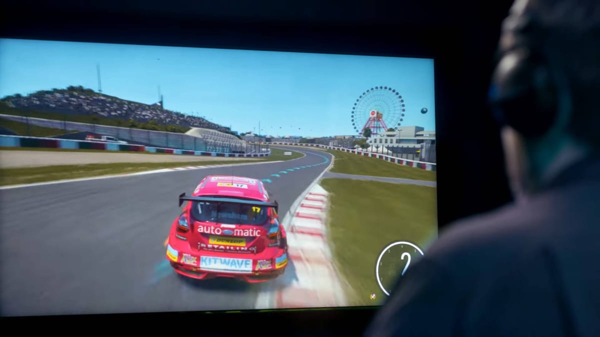 Forza Motorsport Blind Driving Assist