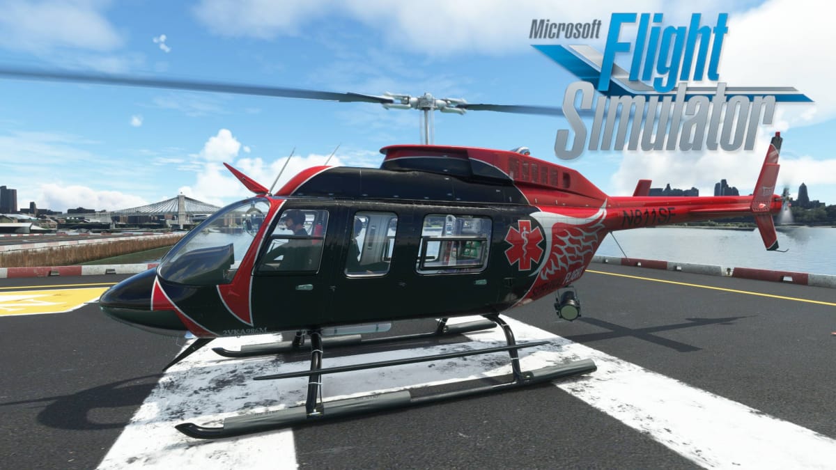 Microsoft Flight Simulator 206L3