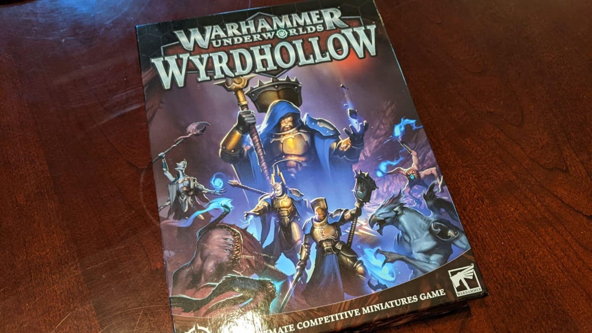 The box for Warhammer Underworlds Wyrdhollow