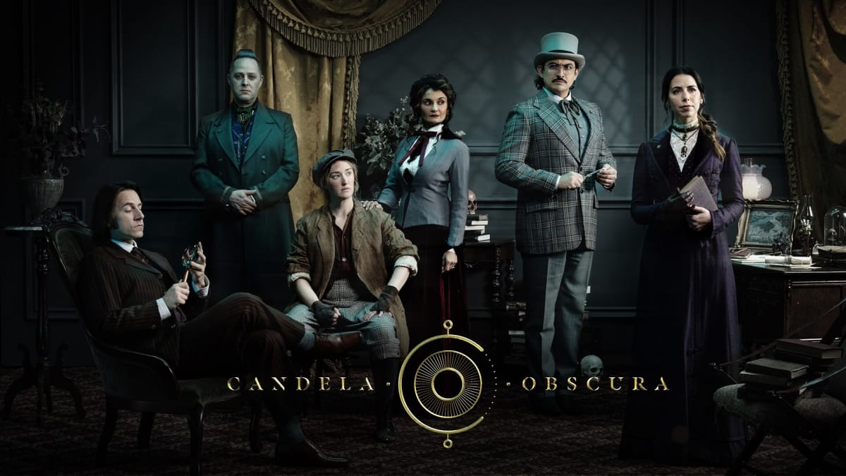 An image of the cast of Candela Obscura in costume