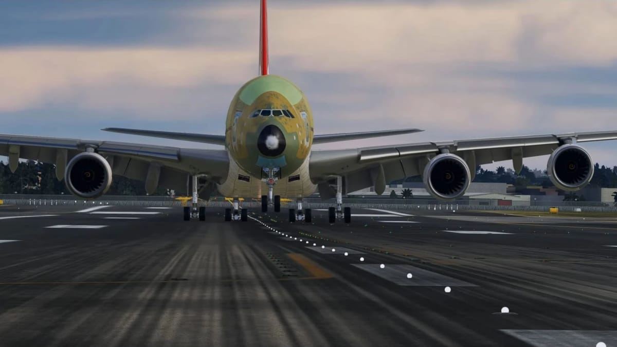 Microsoft Flight Simulator Airbis A380