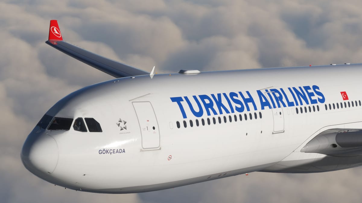 Microsoft Flight Simulator Airbus A330 Turkish Airlines