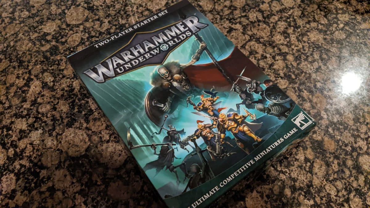 The box of Warhammer Underworlds Starter Set (2023)