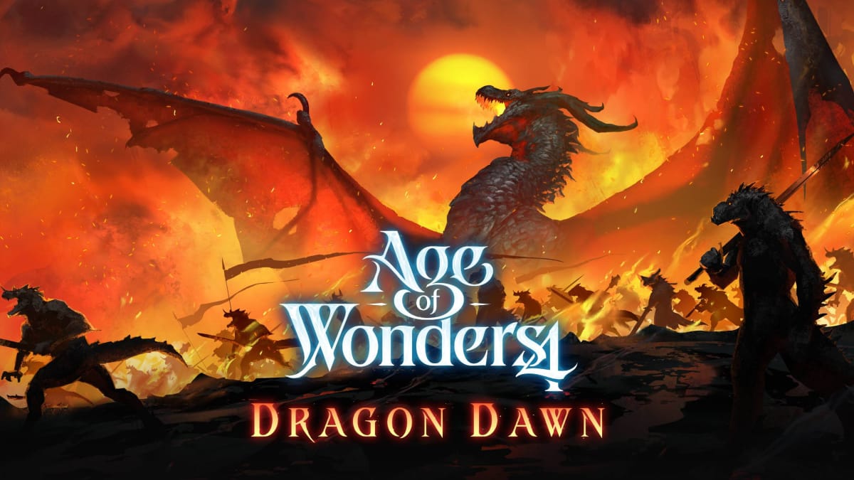 Age of Wonders 4 Dragon Dawn Landscape Logo