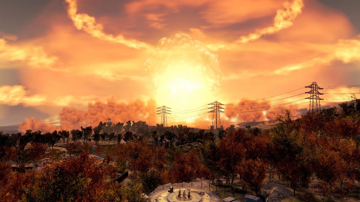 Fallout 4 Fallout from Bomb