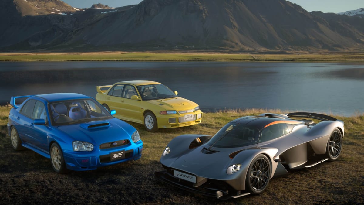 The three new cars being introduced as part of the Gran Turismo 7 June update