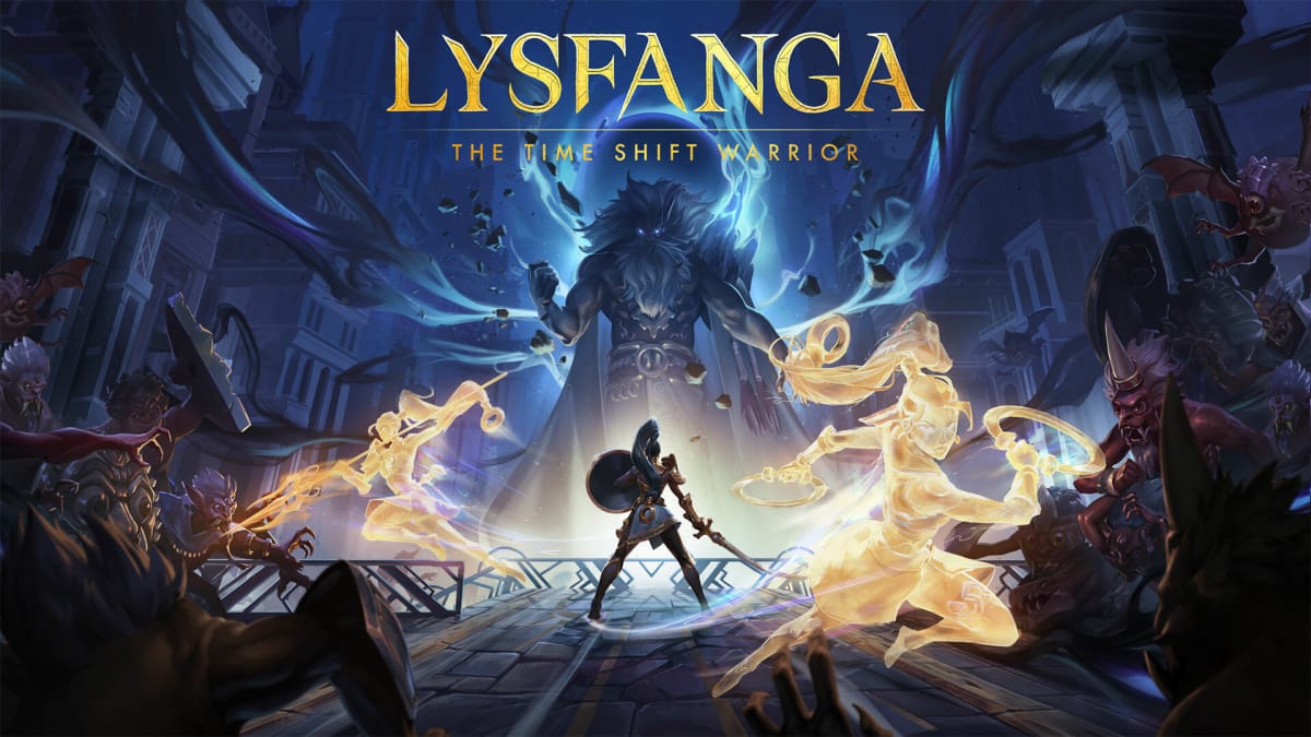 The key art for Lysfanga: The Time Shift Warrior