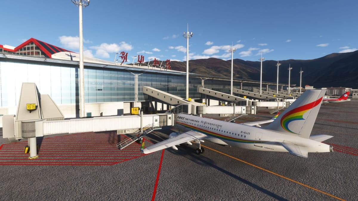 Microsoft Flight Simulator Lhasa Gonggar