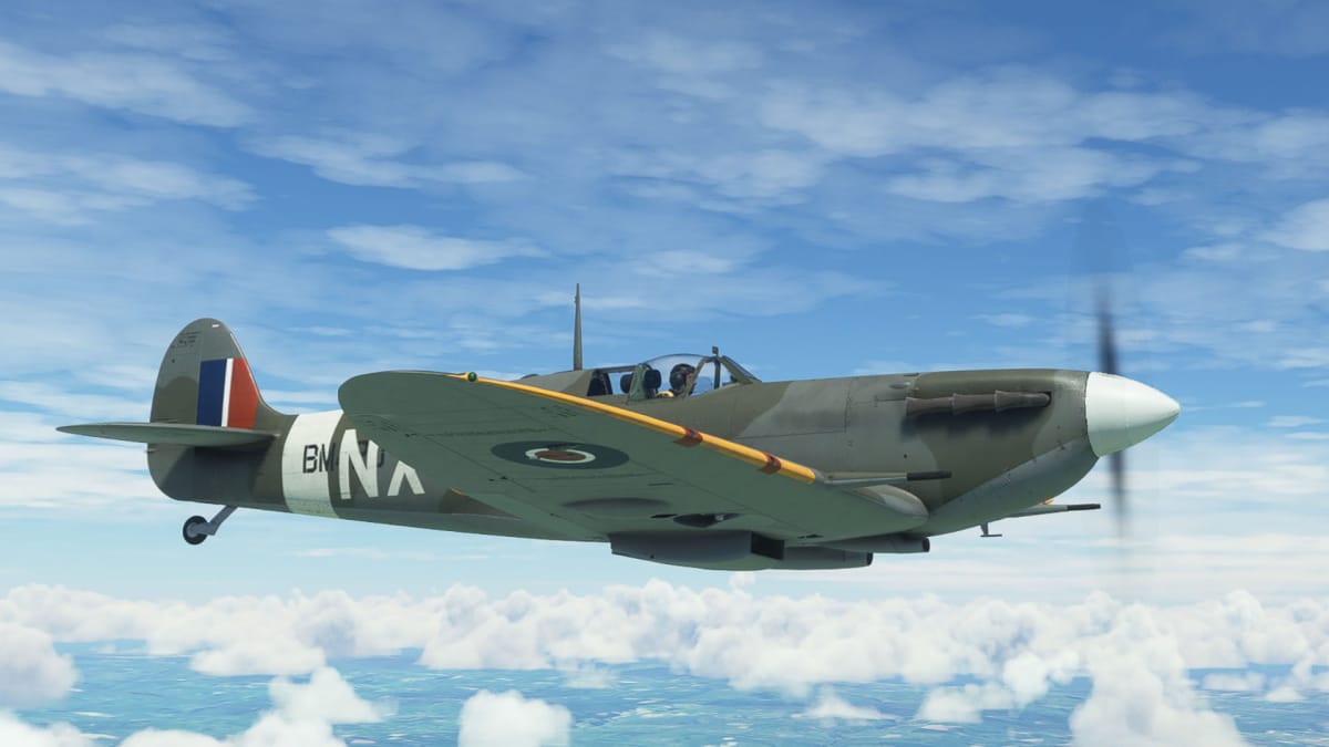 Microsoft Flight Simulator Spitfire