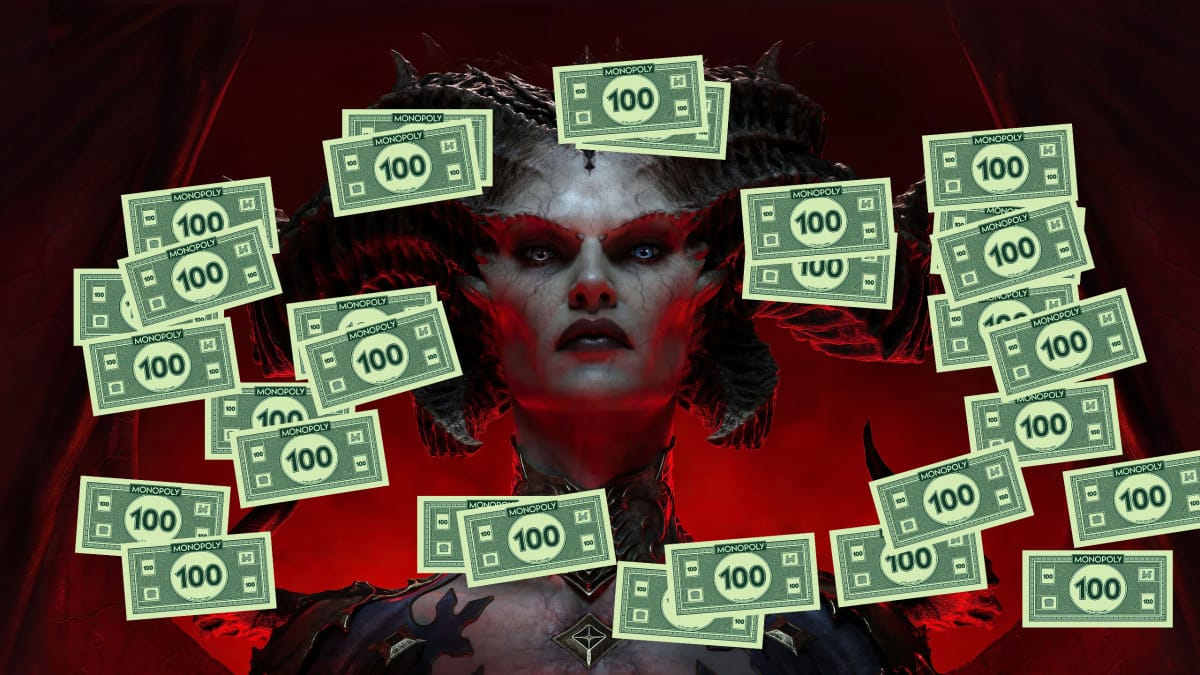 Diablo 4 Monopoly Money