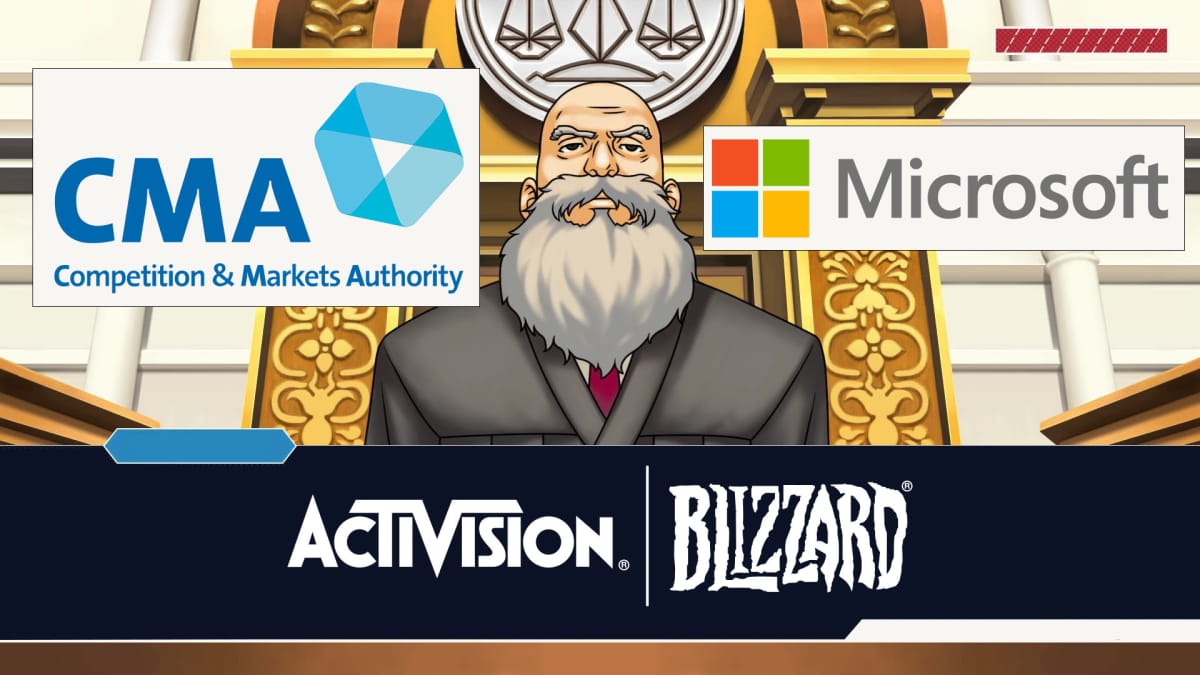 Microsoft CMA Activision Blizzard Case - The Judge from Ace Attorney