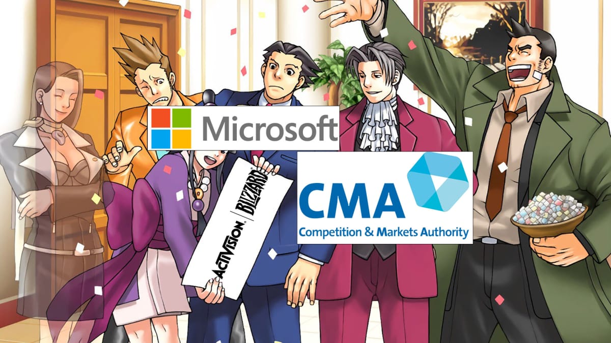 Microsoft CMA Activision Blizzard Ace Attorney