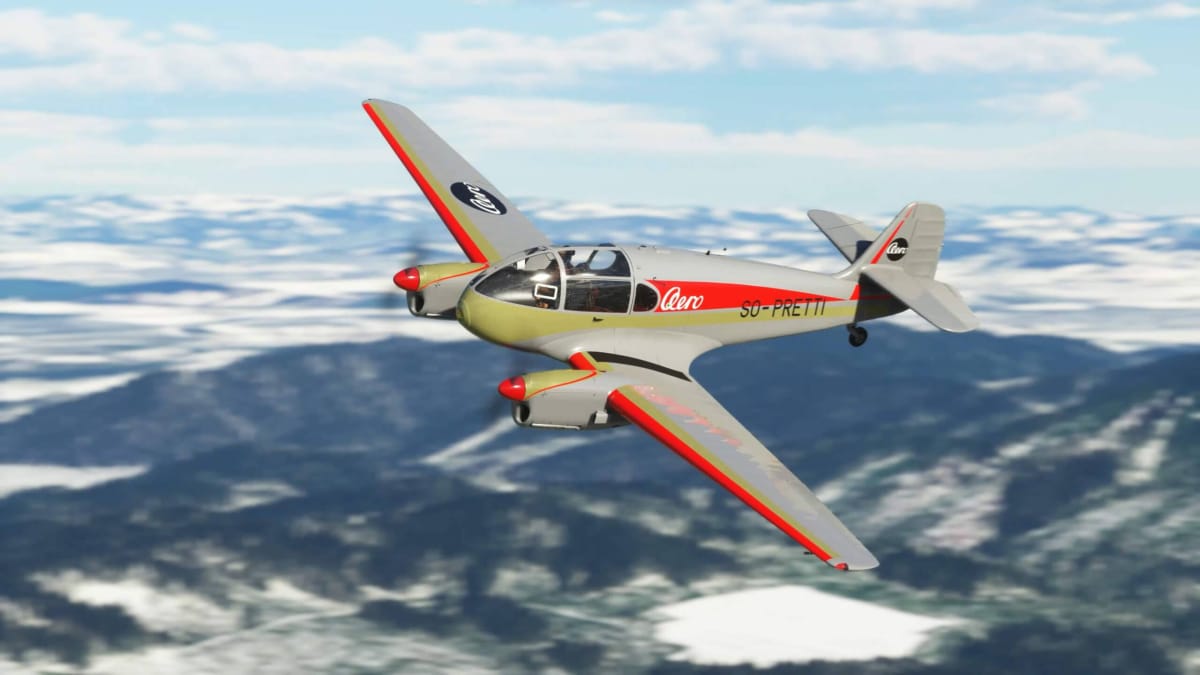 Microsoft Flight Simulator Aero Ae-45/145
