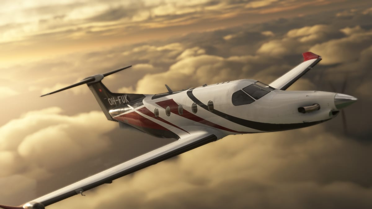 Microsoft Flight Simulator Pilatus PC-12