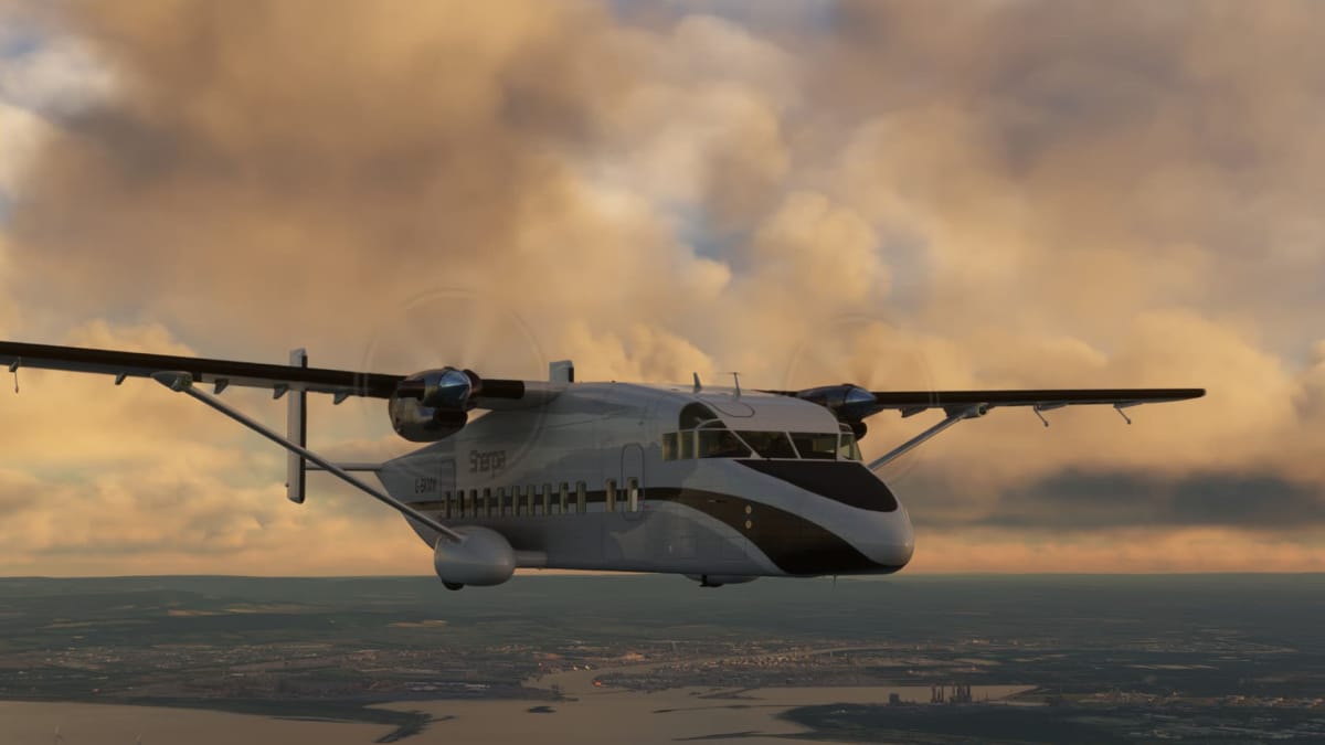 Microsoft Flight Simulator Short Sherpa