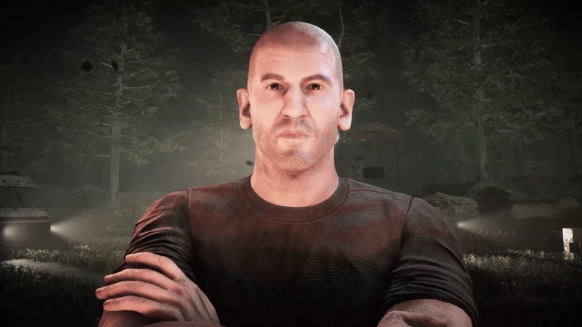 A close-up of Shane from the new game The Walking Dead: Destinies