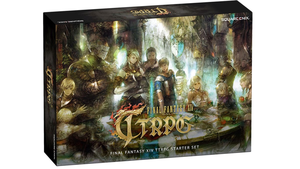Final Fantasy XIV TTRPG - the box of the starter set