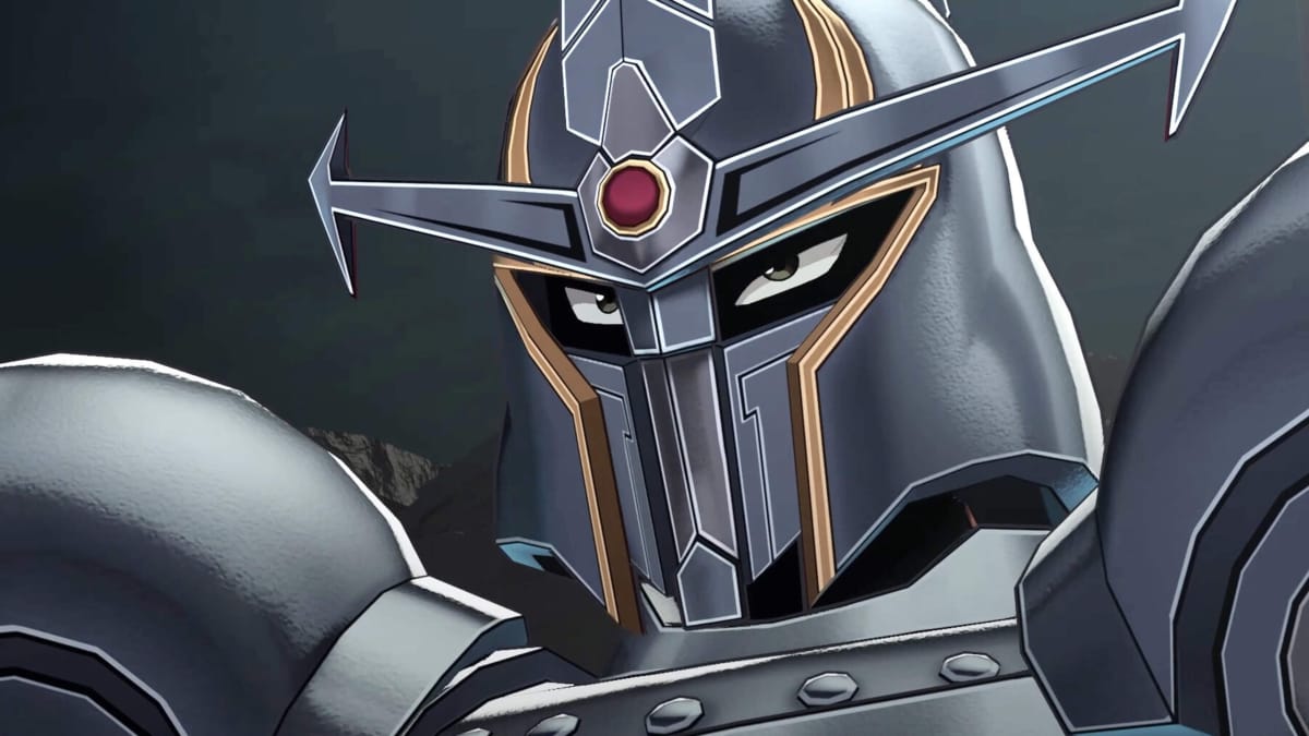 A close-up of Hyunckel in his armor in Infinity Strash: Dragon Quest The Adventure of Dai