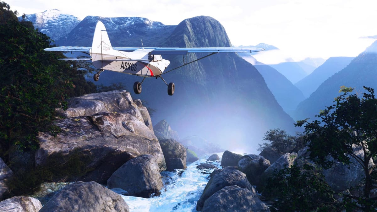 Microsoft Flight Simulator Milford Sound Region