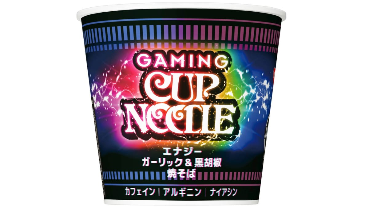 Nissin Gaming Cup Noodle Packaging