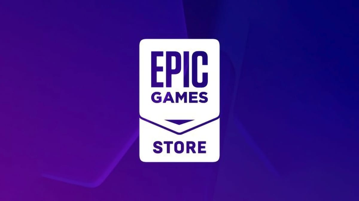 The logo of the Epic Games Store
