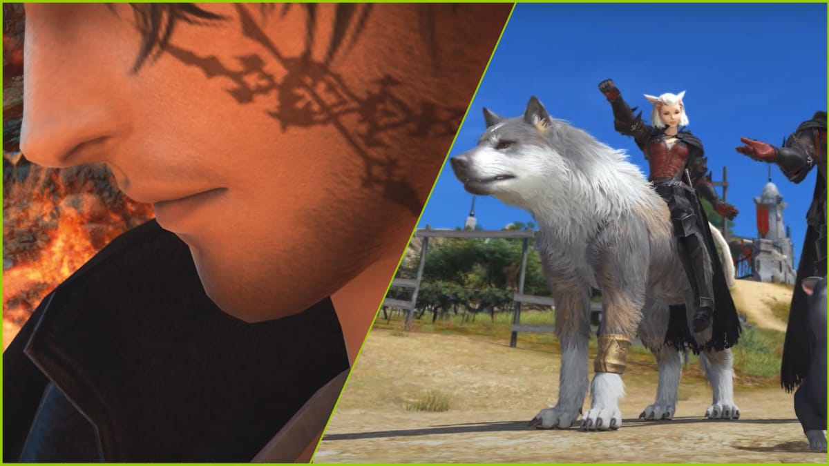 Final Fantasy XIV X Final Fantasy XVI collaboration hero pictures
