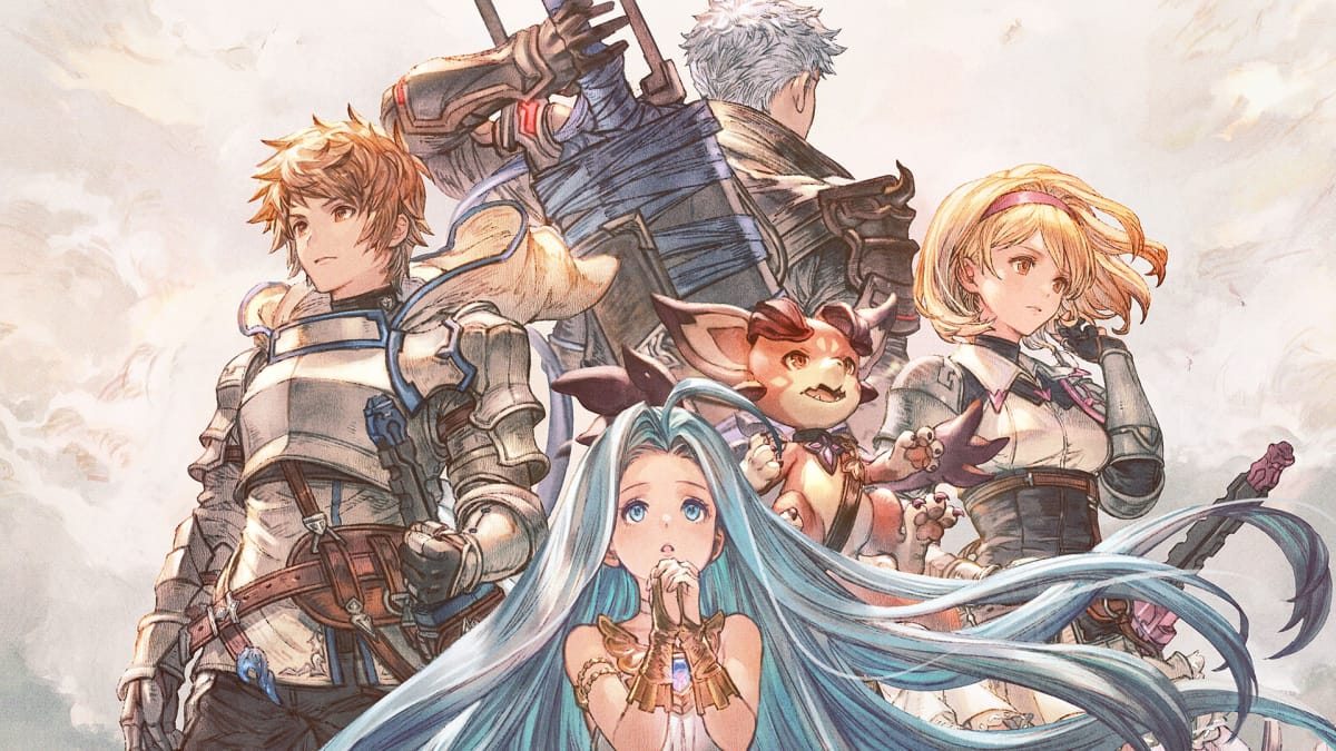 Granblue Fantasy: Relink Key Art Featuring the cast