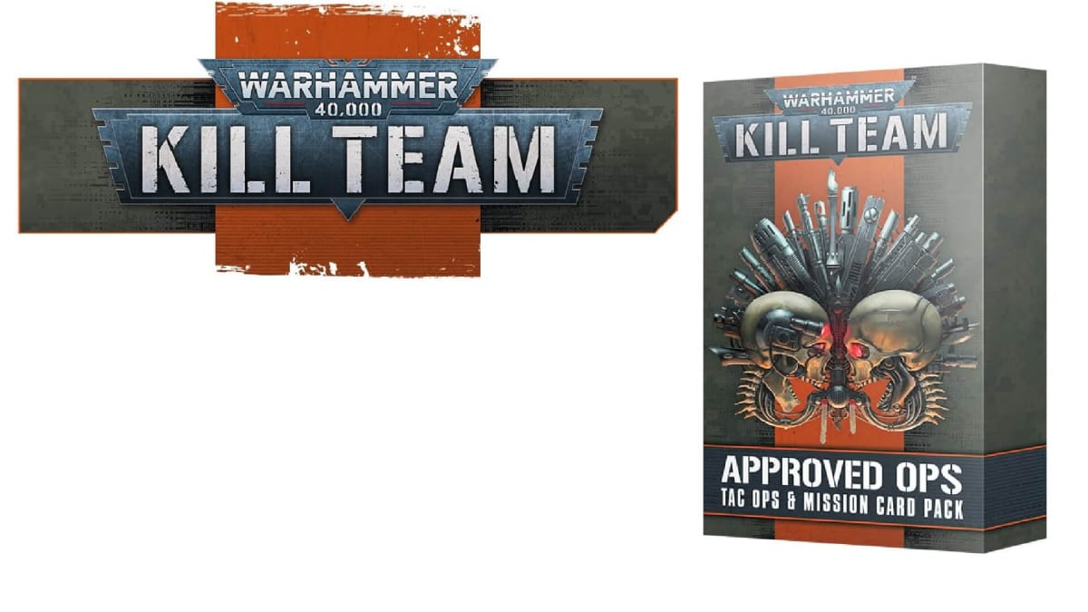 Kill Team Approved Ops Tac Ops and Mission Card Pack