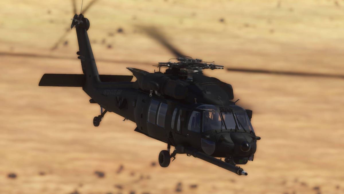 The free Black Hawk coming to Microsoft Flight Simulator