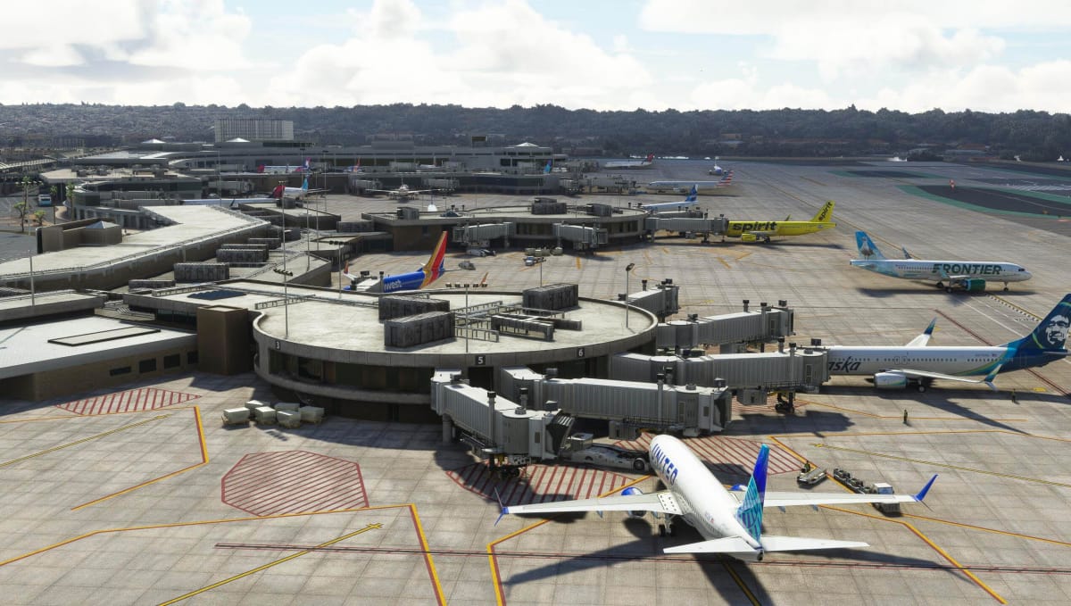 Microsoft Flight Simulator - San Diego International Airport