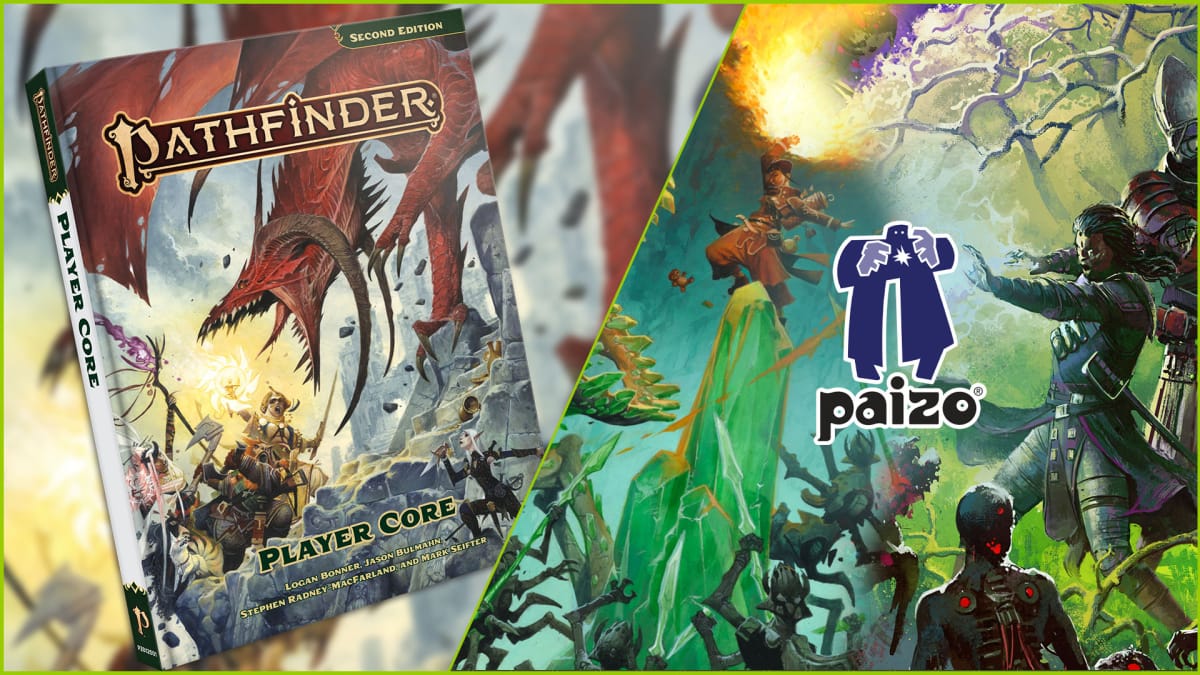 Paizo Key Art and Pathfinder Player Core Book