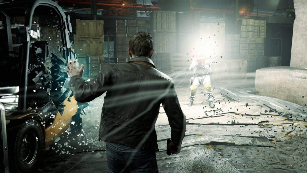 Image of the lead character in quantum break