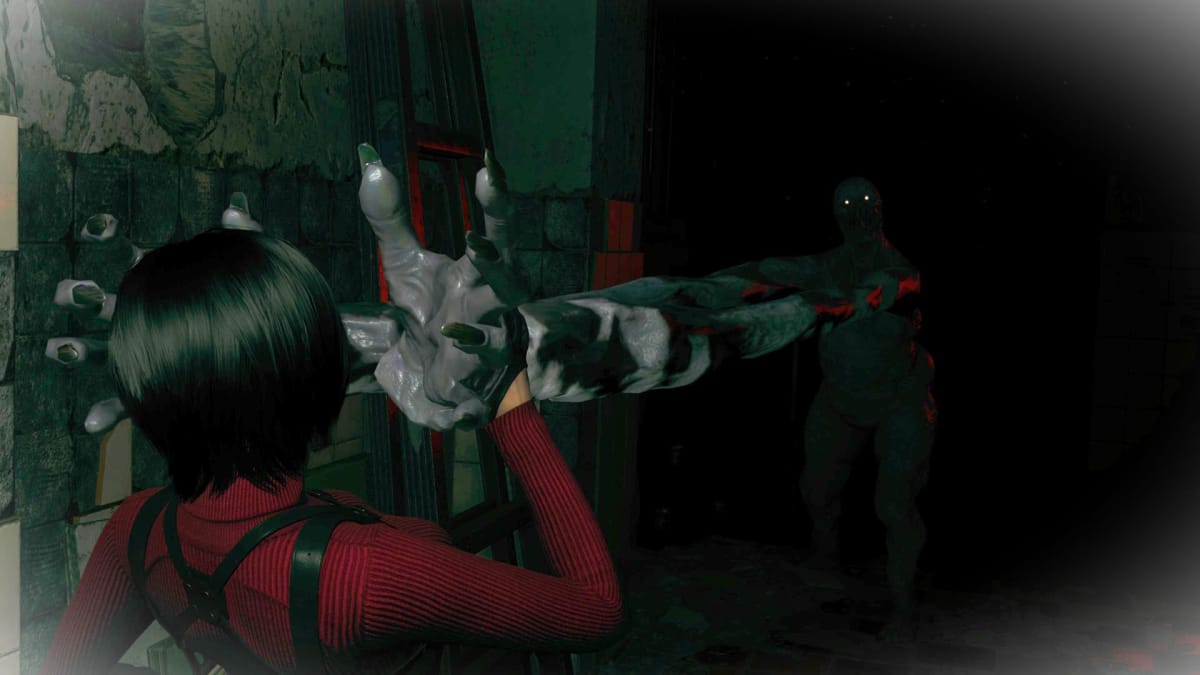 A Regenerador attacks Ada in Resident Evil 4 Separate Ways 