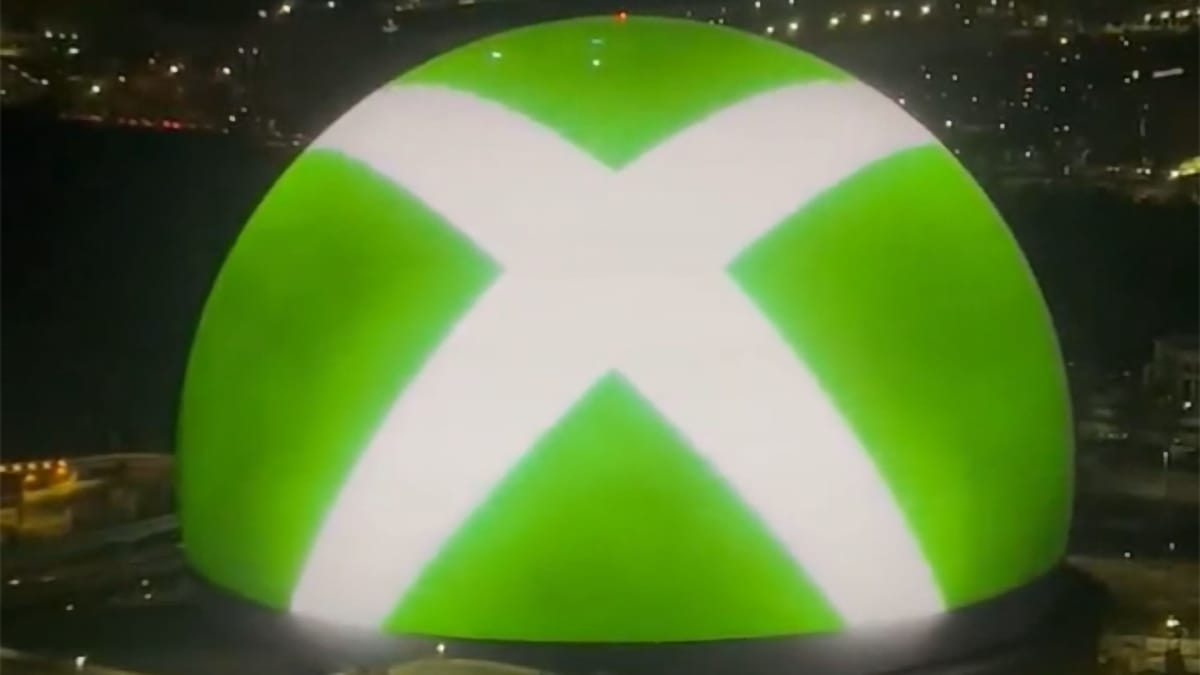 Xbox Ad on the Las Vegas Sphere