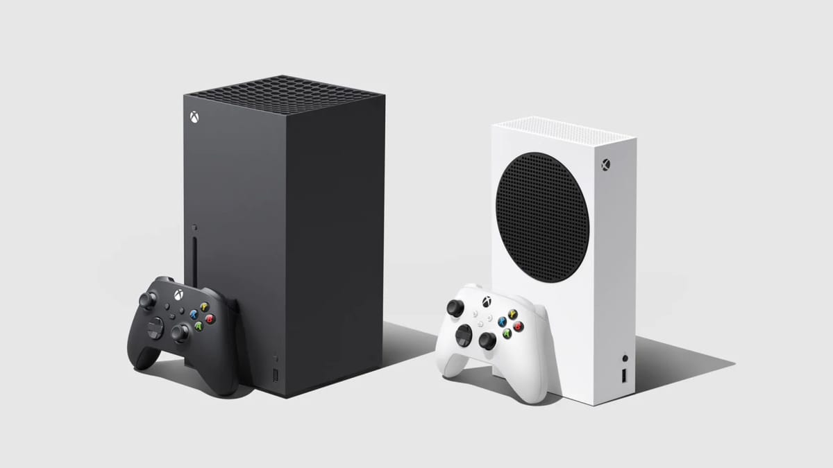 A view of the Xbox Series X and S