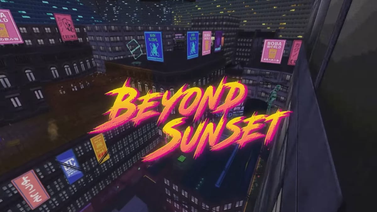 Beyond Sunset header image.