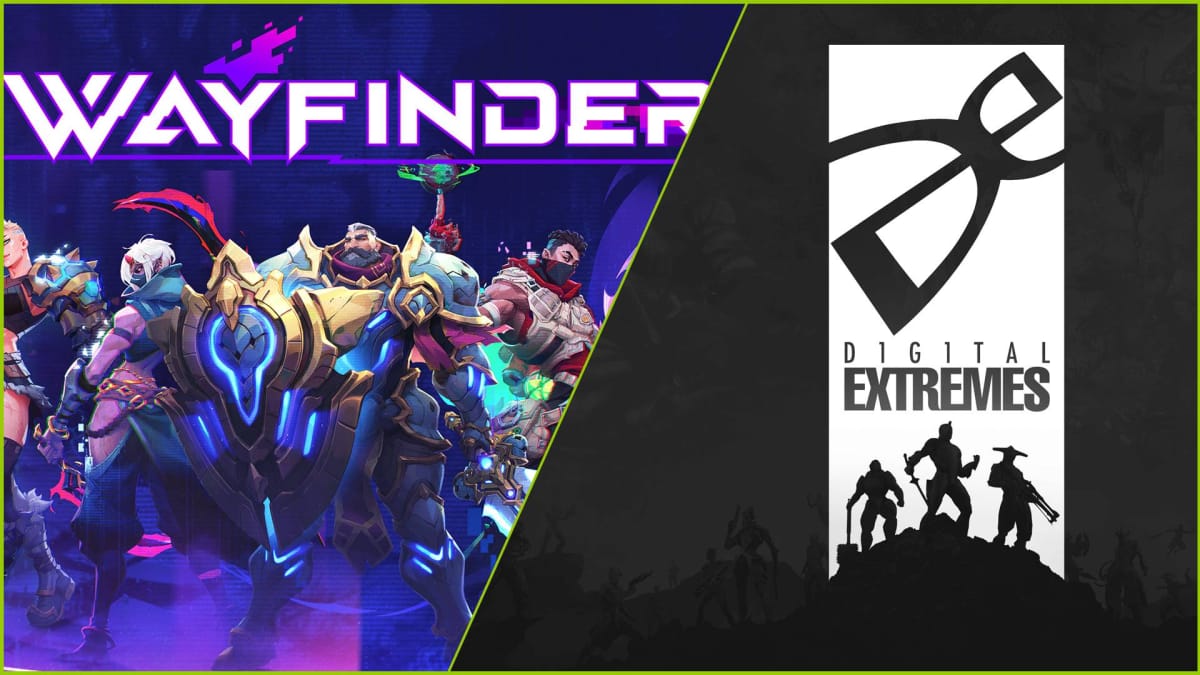 Digital Extremes Logo & Wayfinder Key Art
