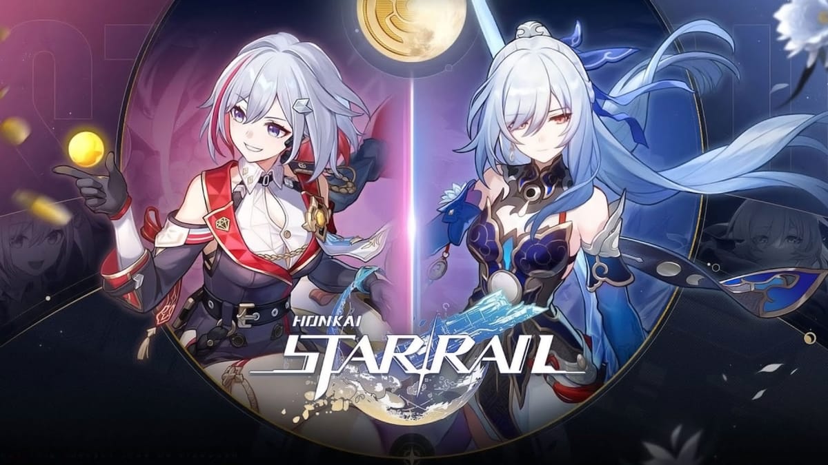 Honkai Star Rail Jingliu and Topaz in the Art Used for the PS5 Release