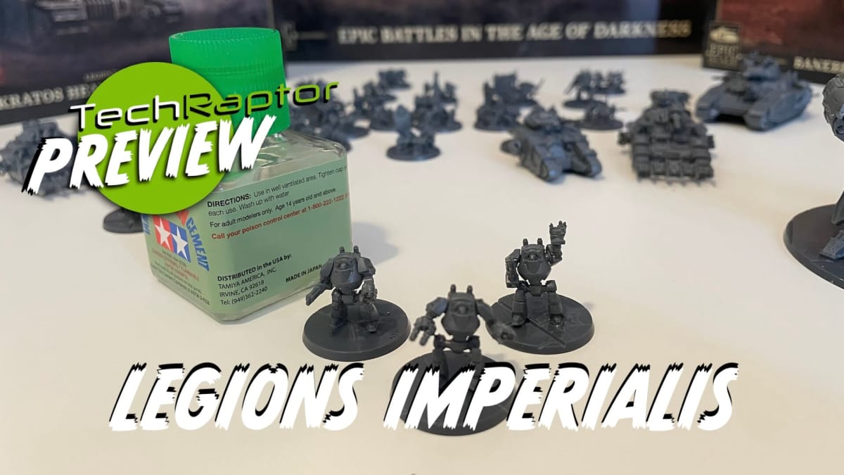 Legions Imperialis Preview - I Love These Little Dudes!