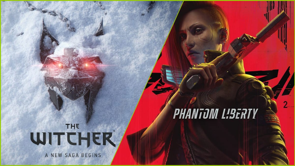 New Witcher game and Cyberpunk 2077: Phantom Liberty art