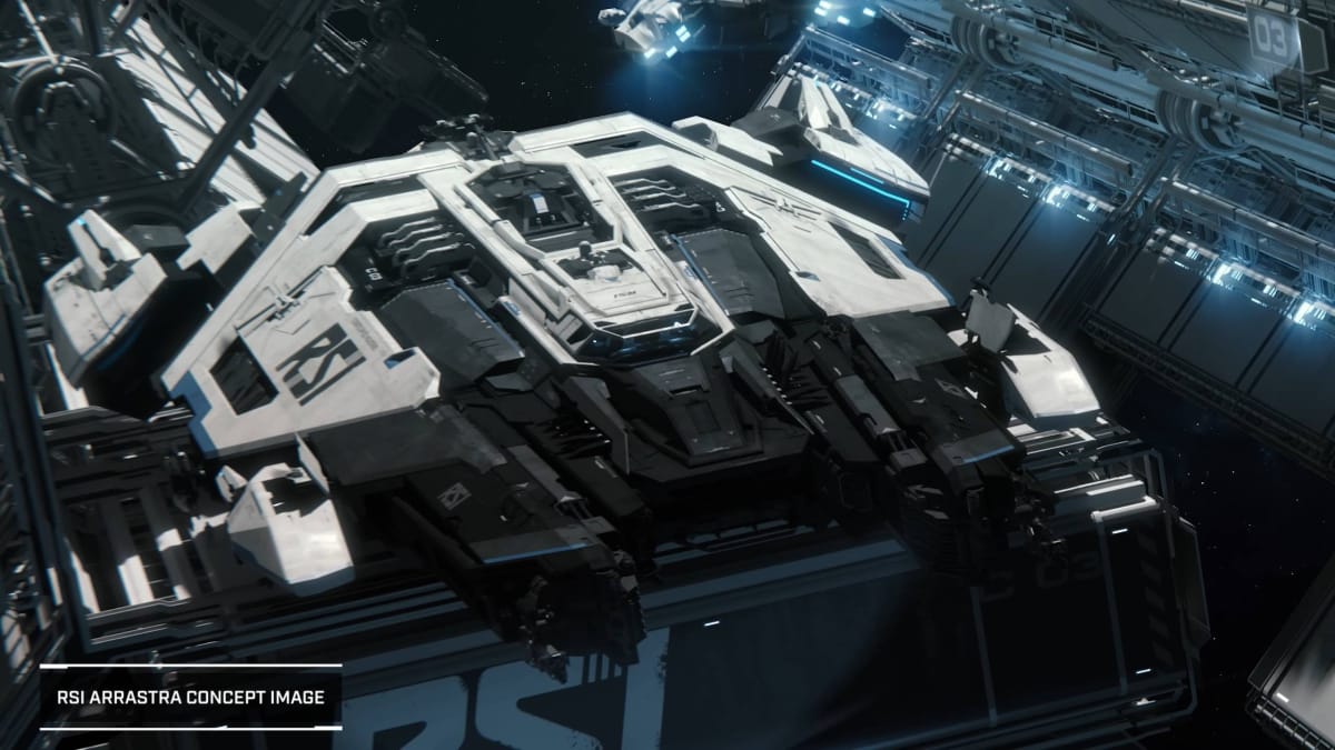 RSI Arrastra Front View Concept For Star Citizen