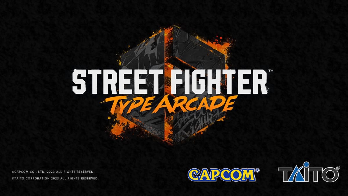 Street Fighter 6 Type Arcade Logo